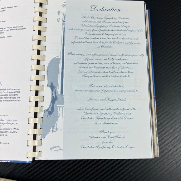 Music Menus & Magnolias Cookbook 1997 By Charleston Symphony Orchestra League - Picture 6 of 12